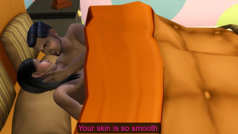 Stepdad gets a surprise creampie from his Indian stepdaughter in this hot hentai