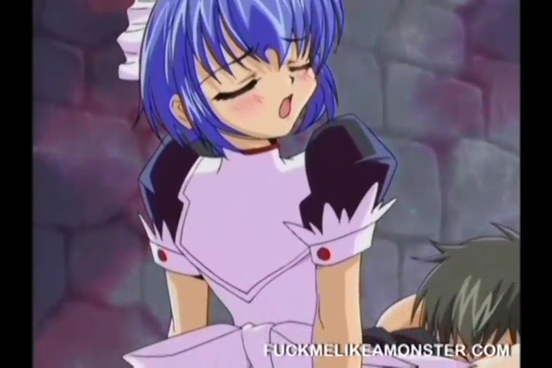 Big cock threesome with hot maids in 3D hentai porn