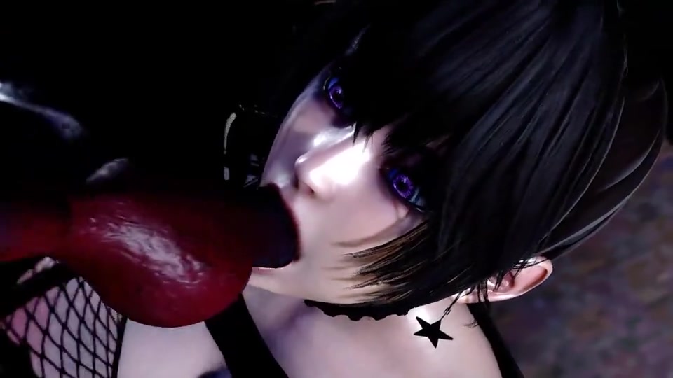 Watch this kinky anime witch get her tight pussy knotted and creampied in a furry creampie video