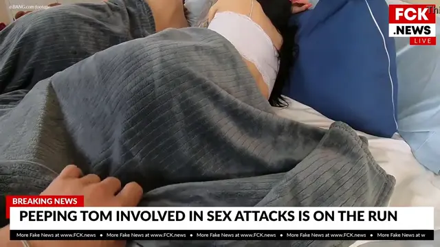 Fck News – Creepy Home Intruder Caught On Camera